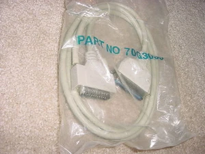 PRINTER CABLE DB25 MALE TO CENTRONICS 36 MALE 6 FT NEW - Picture 1 of 1