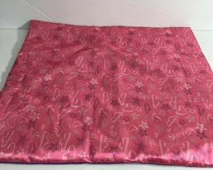 EUC Build A Bear BAB Hearts and Stars Blanket 15" by 18" - Picture 1 of 9