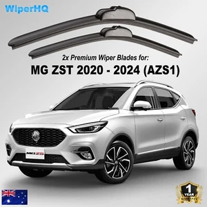 Wiper Blades Set for MG ZST AZS1 2020 - 2024 Pair of 24" + 14" Front Windscreen - Picture 1 of 7