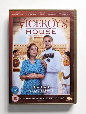 Viceroy's House DVD (2017) region 2 PAL Hugh Bonneville Gillian Anderson - Image 1 of 4