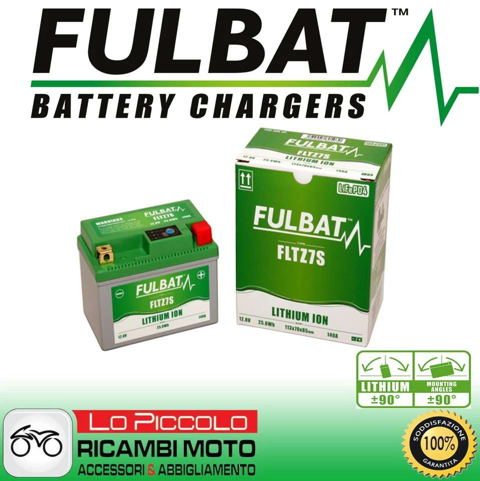 BATTERIA LITIO FUL BAT YTZ7S APRILIA SXV 550 2005/2014  LEGGERA POTENTE — 第 1/1 张图片