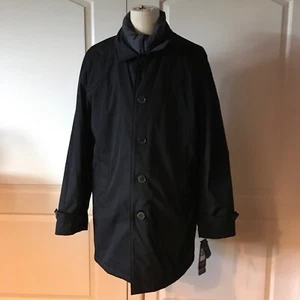 Chaquetas de lluvia y gabardinas Tommy Hilfiger negras con cremallera frontal para mujer talla grande - Imagen 1 de 6