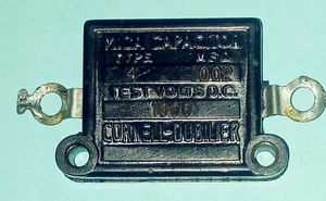 CORNELL-DUBILIER TYPE 4 MICA Capacitor .002MFD TEST VOLTS 1000 VDC - Picture 1 of 2