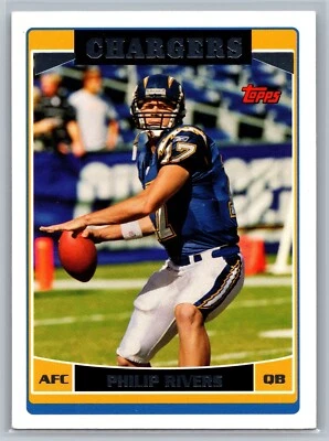 Philip Rivers-2006 Topps #117 Chargers - Image 1 of 2