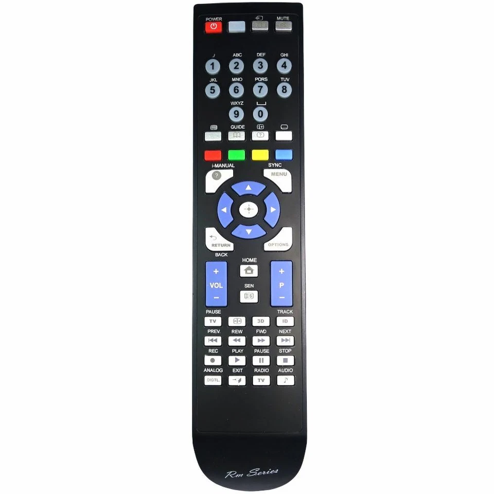 RM-Series TV Remote Control for Sony KDL-40EX721 - Image 1 of 1