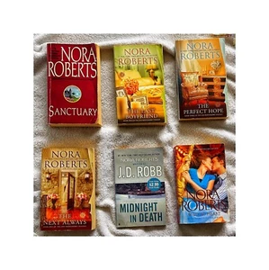 📚Lot 6 Nora Roberts PB Books Sanctuary Last Boyfriend Perfect Hope Next Always - Imagen 1 de 4