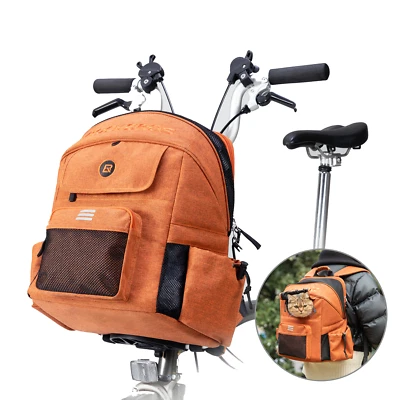 ROCKBROS Lenkertasche Fahrrad Vordertasche Haustiere Rucksack für Brompton 21L - Bild 1 von 4