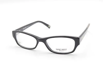 NINE WEST NW5092 001 Polished Black 47-15-135 Frames PETITE FIT Flex Hinges X802 - Image 1 of 4