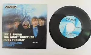"Let's Spend the Night Together" 7" THE ROLLING STONES Cover Sleeve 45 LON 904 - Imagen 1 de 2