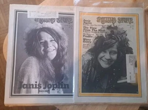 ROLLING STONE MAGAZINES No. 69 Oct 29, 1970 and August 6 1970 Janis Joplin   - Bild 1 von 4