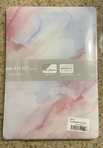 Pink Blue Coral Marble Apple MacBook Air Hard Shell Case Skin 13" A1932 A2179 - Picture 1 of 2