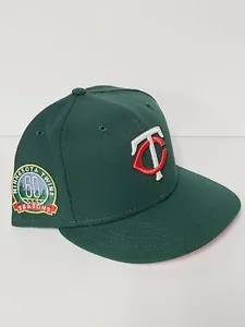 Hat Club New Era 59Fifty Green Eggs and Ham Minnesota Twins Fitted 7 3/4 Pink  - Picture 1 of 6