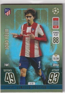 Topps Match Attax Liga De Campeones 21/22 Edición Limitada LE 22 Joao Félix - Picture 1 of 1