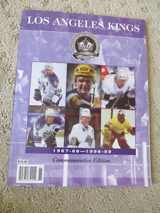 1998-99 Los Angeles Kings Yearbook Farewell to The Forum Signed Marcel Dionne - Picture 1 of 4