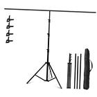 Meking T-Shape Photo Backdrop Stand, 8.56 x 6.56ft PVC 6.56ft x 8.56ft with bag
