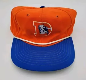 Vintage Denver Broncos Sports Specialties Old Logo Snapback Hat Size 7 To 7 5/8 - Picture 1 of 5
