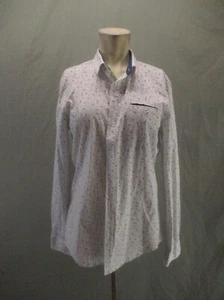 Benson & Cherry Boy Multicolor Cotton Blend Long Sleeve Slim Button Up Shirt 420 - Picture 1 of 9