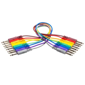 Hosa CPP890 Patchkabel Set 6,3mm Klinke Mono 90cm - Picture 1 of 4