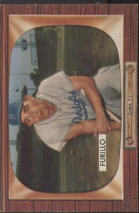 Carl Furillo 1955 Bowman #169 Brooklyn Dodgers VG #1 - Picture 1 of 3