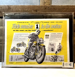 Harley Davidson Archive Vintage Print H-D Nummer 1 Limited Edition 134/2500 COA - Bild 1 von 18