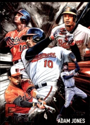 2017 Topps 5 Five Tool #5T39 Adam Jones baltimore orioles - Image 1 of 2