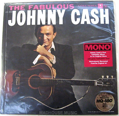 Rockabilly JOHNNY CASH LP The Fabulous 180 GRAM MONO AUDIOPHILE USA SEALED 2012 - Image 1 of 4