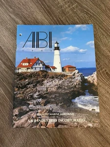 VINTAGE 1994 ABI A & B INDUSTRIES INC MARINE HARDWARE BROCHURE CATALOG MAGAZINE - Picture 1 of 2