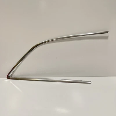 2007-2015 audi q7 rear passenger right quarter panel window trim molding chrome - Image 1 of 4