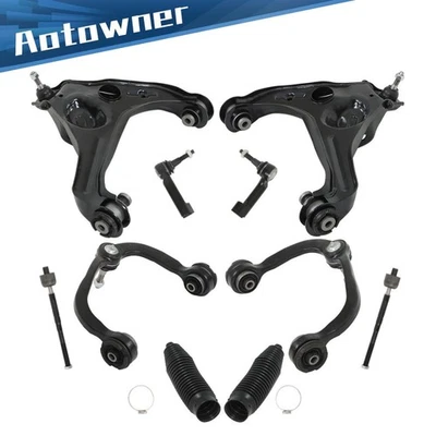 10PCS Front Upper Lower Control Arms Tierods Fit For 2009-2013 Lincoln Navigator - Image 1 of 4