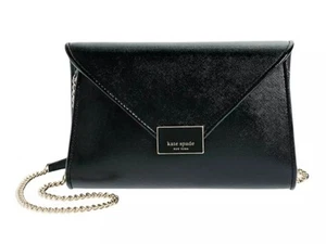 Kate Spade New York Anna Medium Envelope Leather Convertible Clutch - Picture 1 of 6