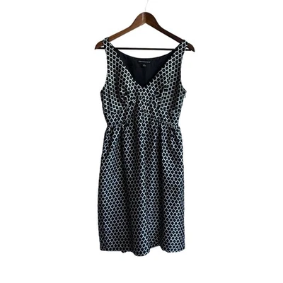 Democracy Womens dress Sz 8  cocktail v-neck sleeveless lined fit & flare zipH-1 - Image 1 of 4