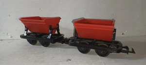 G scale 45mm EXCELLENT 2x LGB Tipper Dump Skip Wagon (like 41430 42430) - Picture 1 of 4