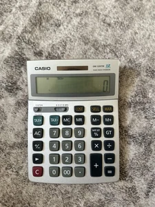Casio DM-1200TEV Two Way Power Tax & Exchange Calculator 12 Digits Large Buttons - Picture 1 of 2