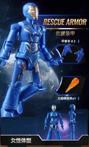 BLOKEES Marvel Assembly Galaxy Vol 1 *CONFIRMED* - Rescue Armor - Picture 1 of 4