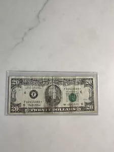 1993 $20 Twenty Dollars Star Note FRN F-2080F Atlanta Replacement Note ⭐️ - Picture 1 of 2
