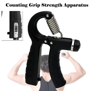 Counting Grip Strength Apparatus Automatic Counting Wrist Training 5KG-60KG - Picture 1 of 14