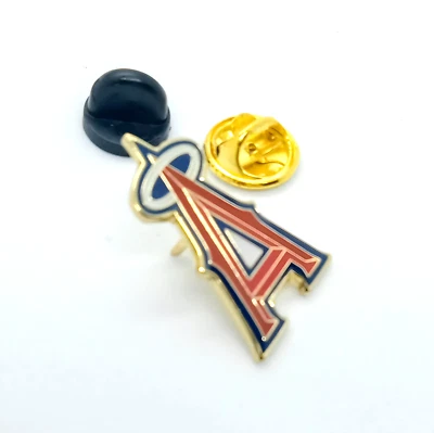 LOS ANGELES ANGELS PIN Baseball LA Team Gift Enamel Hat Backpack Lapel Brooch - Image 1 of 4
