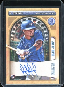 2021 Topps gypsy SANTIAGO ESPINAL rookie RC autograph AUTO - Picture 1 of 2