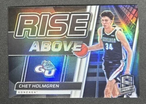 Chronicles Draft Picks 2022 Spectra Rise Above Silver Prizm Chet Holmgren novato - Imagen 1 de 4