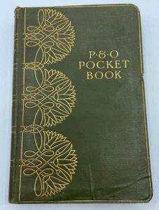 Das P. & O. Taschenbuch dritte Ausgabe, Vintage 1908 Hardcover - Bild 1 von 12