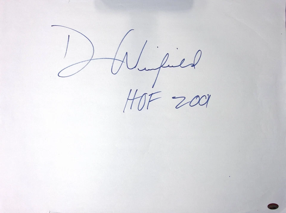 Dave Winfield Signed HUGE 18x24 PSA/DNA COA Blue Jays Yankees Baseball Autograph - Image 1 of 4