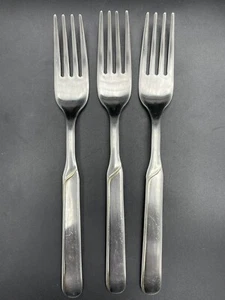 Set of 3 Facix Italy 18/10 Stainless Steel 7" Salad Fork - Picture 1 of 4