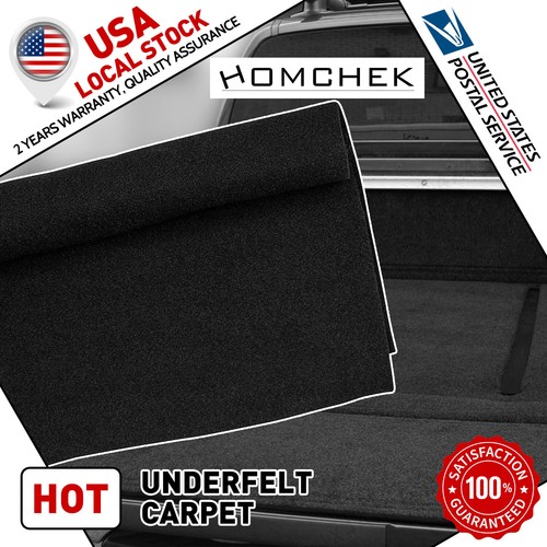 Black 3mm thick non absorbent Sub woofer speaker box Felt Fabric Auto