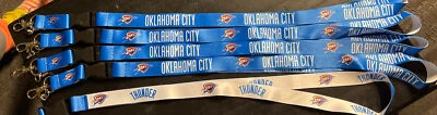 Oklahoma City Thunder Lanyard (azul y blanco) lote de 5 Foto 1 de 4