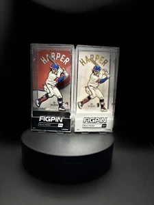 FiGPiN MLB Bryce Harper 2 commons and 1 Chase S14 and S23 3 pack - Picture 1 of 5