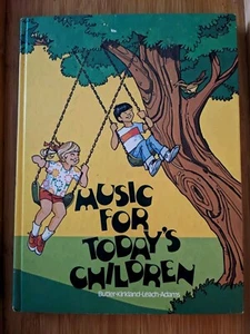 Music For Today's Children (Broadman Press) (1975/Hardcover) Songbook - Picture 1 of 5