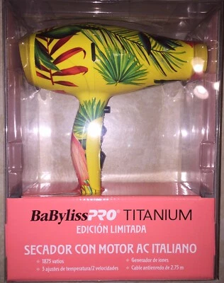 BaByliss Pro титана ограниченного тиража итальянский AC мотор фен - Изображение 1 из 4