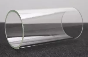 SCHOTT DURAN Glassrohr Wandstärke 5mm Ø 100mm Länge 200mm Absplitterung am Rand - Bild 1 von 8