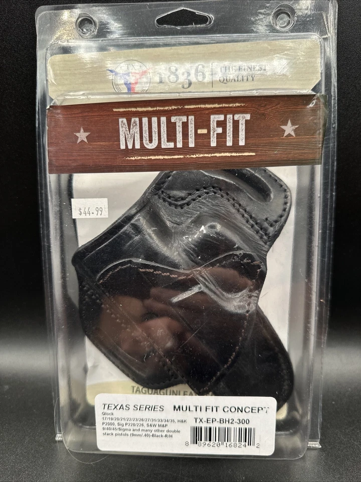 TAGUA Texas Series 1836 Holster  (TX-Ep-bh2-300 Multi Fit Concept Glock Sig S&W - Image 1 of 4