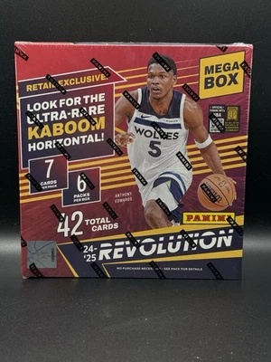 2024-25 Panini Revolution NBA Basketball Cards Mega Box Factory Sealed - Image 1 of 4